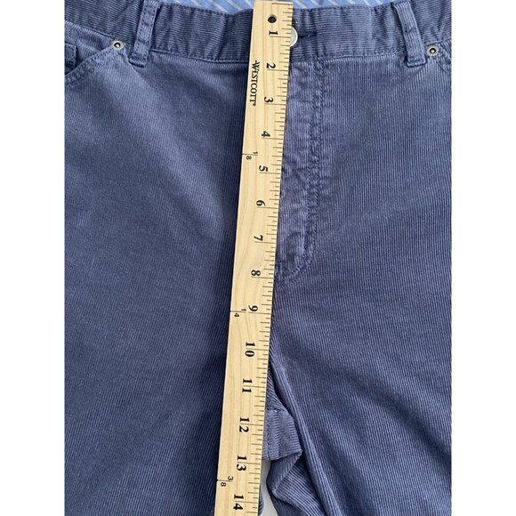 Peter Millar Superior Soft Corduroy 5 Pocket Pants Blue Gray Men’s 40x27 Classic - Picture 12 of 15